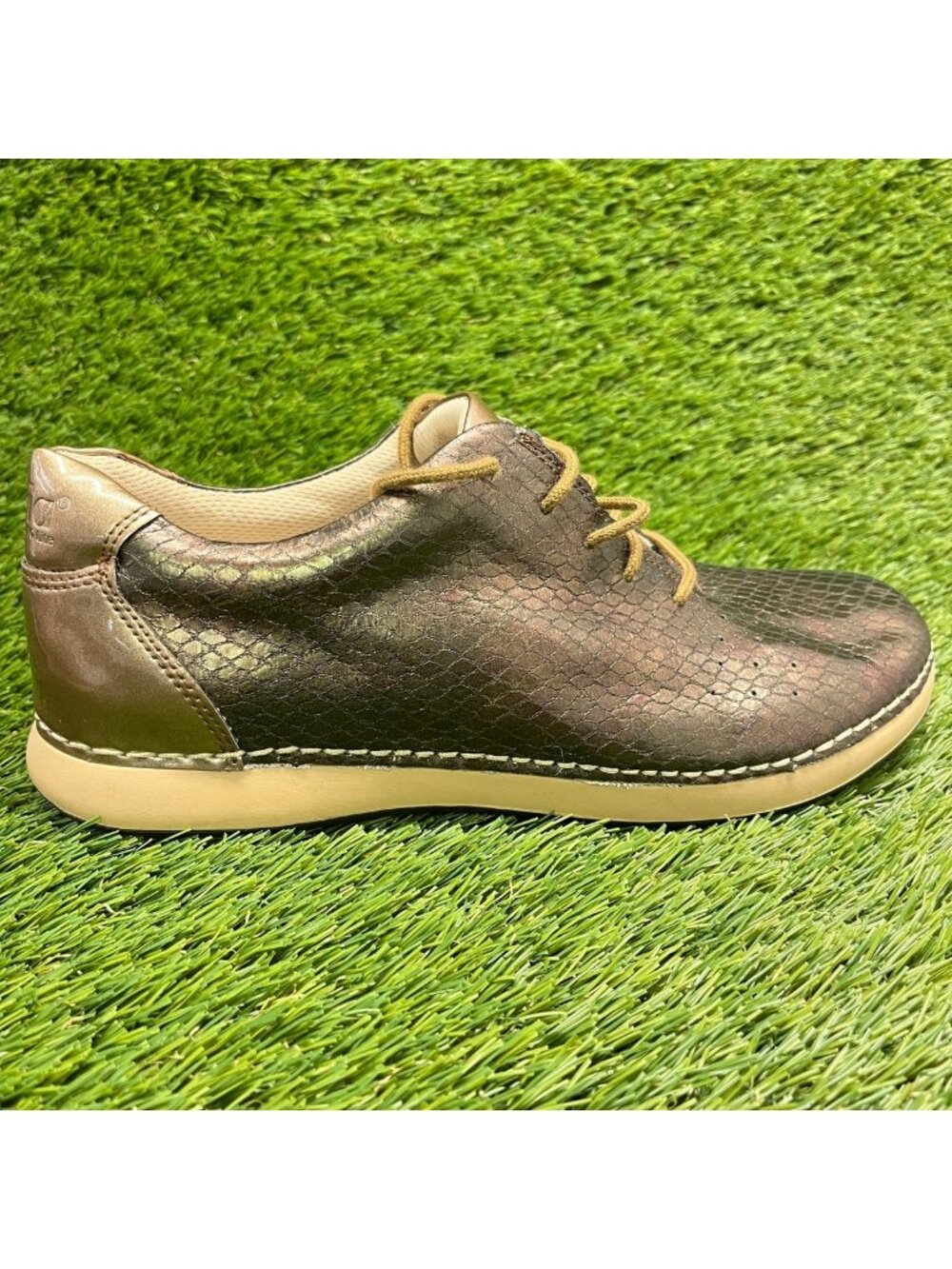 Alegria Essence Forever Yours Womens Size 9 Copper Casual Lace Up Oxford Shoes